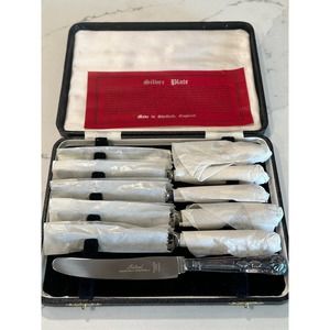 Mutual Hiram Wild Sheffield Butter knives